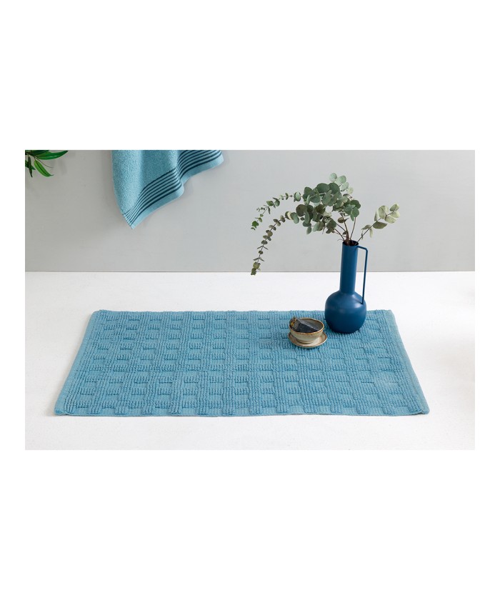 Πατάκι μπάνιου 50x80 SUNU BLUE