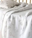 CANOPY A ΚΟΥΒΕΡΤΑ ΑΓΚΑΛΙΑΣ MUSLIN