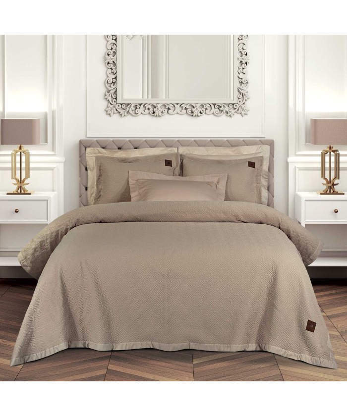 GREENWICH POLO CLUB ΚΟΥΒΕΡΛΙ KING ESSENTIAL 4452 TAUPE