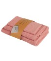 DAS HOME ΣΕΤ ΠΕΤΣΕΤΕΣ 3ΤΕΜΑΧΙΩΝ BEST 0883 PINK