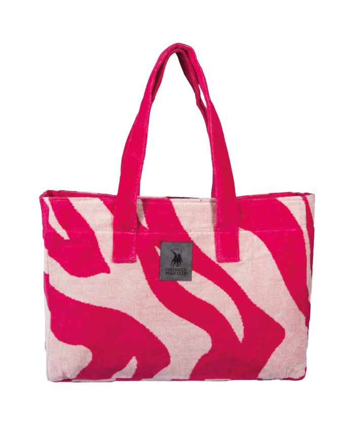 GREENWICH POLO CLUB ΤΣΑΝΤΑ ΘΑΛΑΣΣΗΣ 50Χ38 5200 MAGENTA, TAUPE