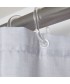 DAS HOME ΚΟΥΡΤΙΝΑ ΜΠΑΝΙΟΥ 240X180 0805 GREY