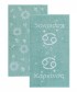 ASTROLOGY-KARKINOS ΣΕΤ 2 ΤΕΜ ΠΕΤΣΕΤΕΣ ΠΡΟΣΩΠΟΥ