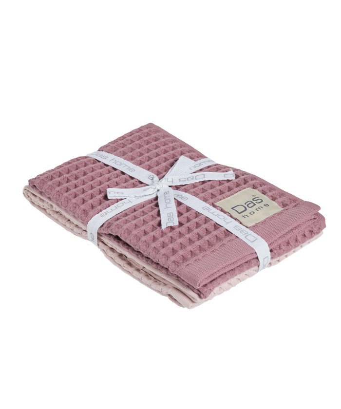 DAS HOME ΣΕΤ ΠΟΤΗΡΟΠΑΝΑ 2ΤΜΧ 40Χ60 0803 NUDE, PINK