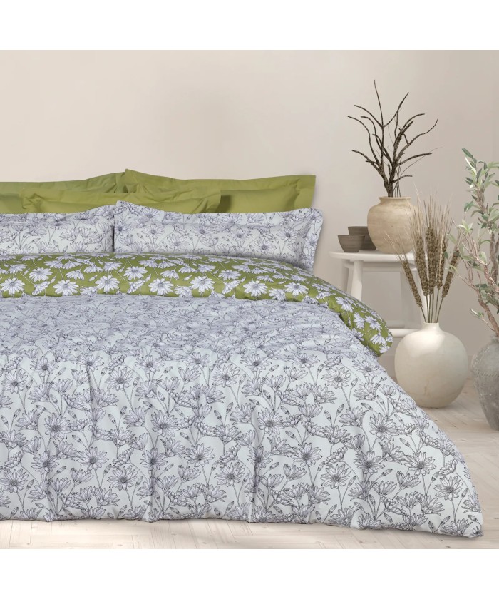 DAS HOME ΣΕΤ ΣΕΝΤΟΝΙΑ ΜΟΝΑ HAPPY 9670 IVORY, OLIVE