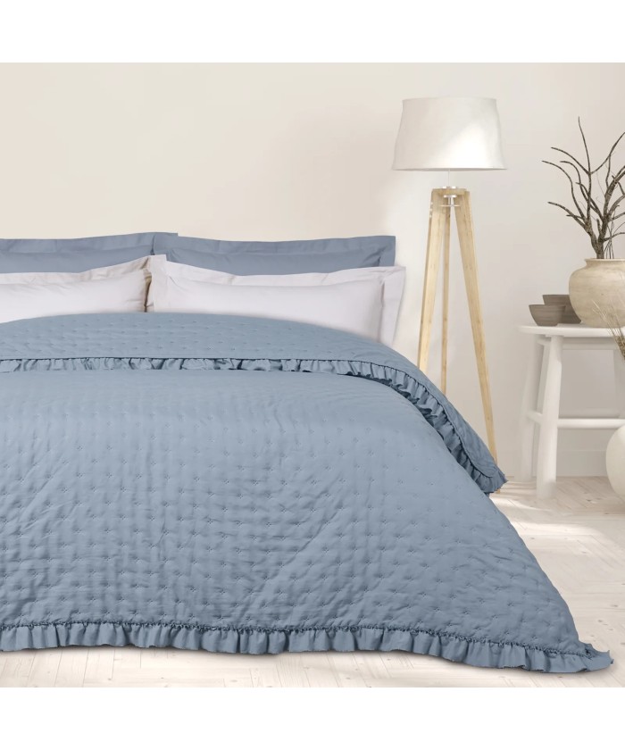 DAS HOME ΚΟΥΒΕΡΛΙ ΥΠΕΡΔΙΠΛΟ HAPPY 9657 BLUE