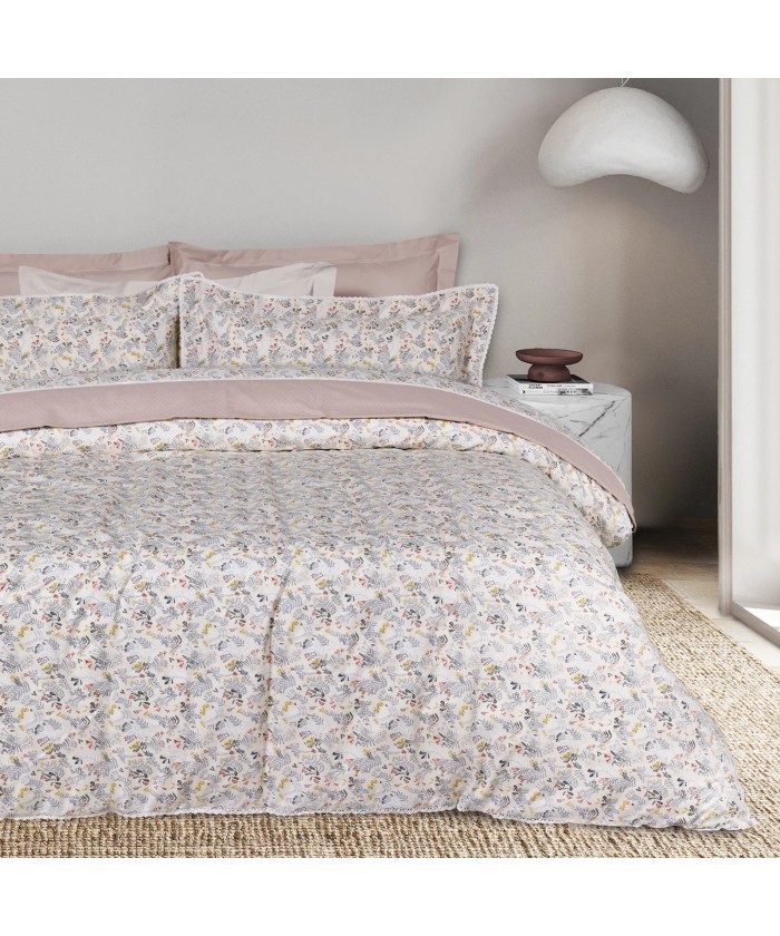 DAS HOME ΚΟΥΒΕΡΛΙ KING PRESTIGE 1695 BEIGE, BLUE