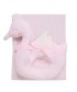DAS BABY ΚΟΥΒΕΡΤΑ ΠΙΚΕ 75X100 RELAX 4956 PINK, WHITE