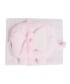 DAS BABY ΚΟΥΒΕΡΤΑ ΠΙΚΕ 75X100 RELAX 4957 GREY, PINK, WHITE