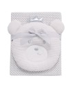 DAS BABY ΚΟΥΒΕΡΤΑ ΠΙΚΕ 75X100 RELAX 4958 GREY, WHITE