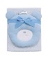 DAS BABY ΚΟΥΒΕΡΤΑ ΠΙΚΕ 75X100 RELAX 4959 BLUE, WHITE