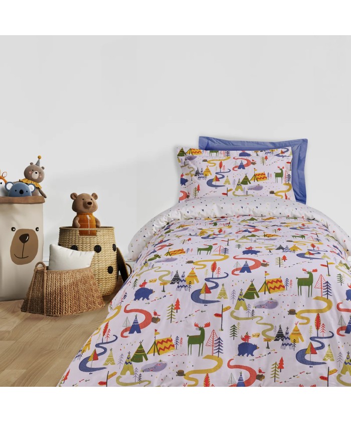 DAS KIDS ΣΕΤ ΣΕΝΤΟΝΙΑ ΜΟΝΑ 4927 BLUE, GREEN, WHITE