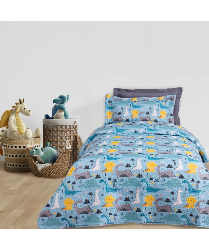 DAS KIDS ΚΟΥΒΕΡΛΙ ΜΟΝΟ 4928 BLUE, GREY