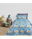 DAS KIDS ΚΟΥΒΕΡΛΙ ΜΟΝΟ 4928 BLUE, GREY