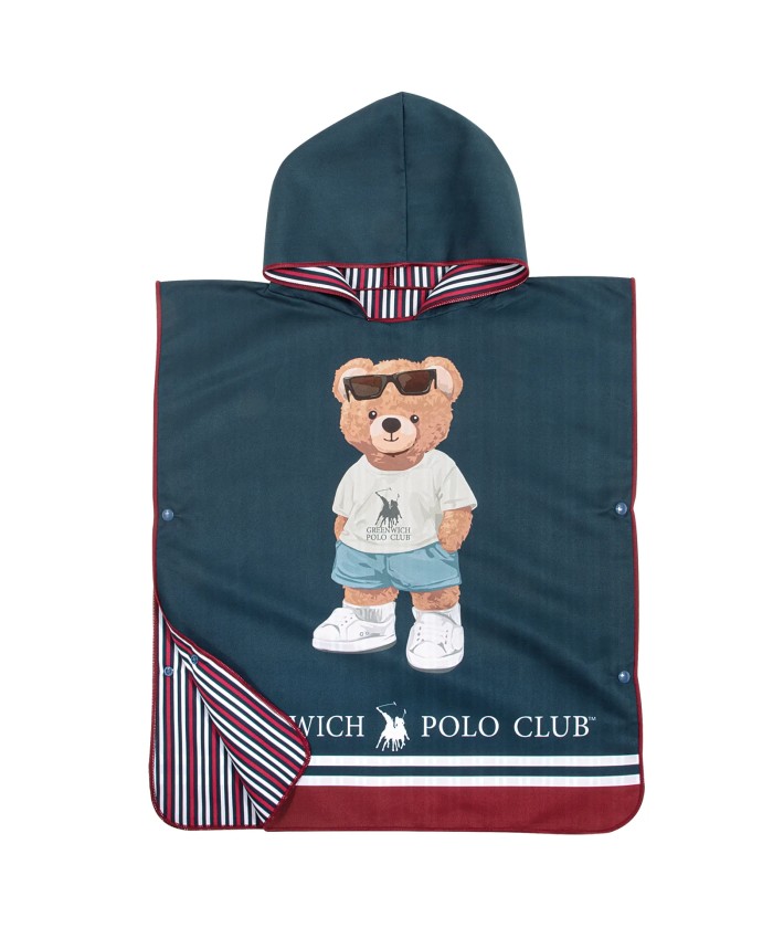 GREENWICH POLO CLUB JUNIOR ΠΟΝΤΣΟ ΘΑΛΑΣΣΗΣ 50Χ115 4042 BLUE