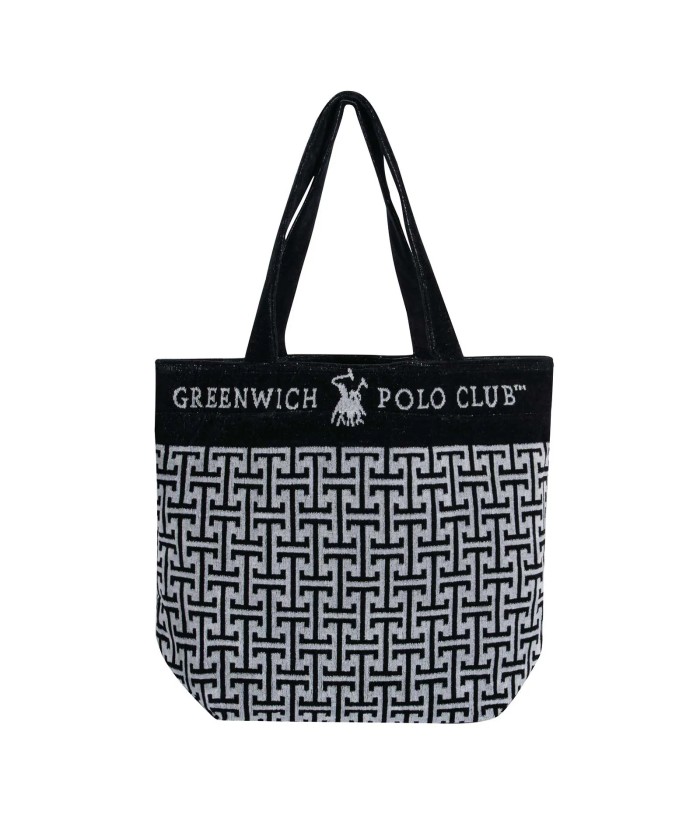 GREENWICH POLO CLUB ΤΣΑΝΤΑ ΘΑΛΑΣΣΗΣ 55Χ40 4005 BLACK, GREY