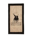 GREENWICH POLO CLUB ΠΕΤΣΕΤΑ ΘΑΛΑΣΣΗΣ 90Χ180 4020 BLACK, TAUPE