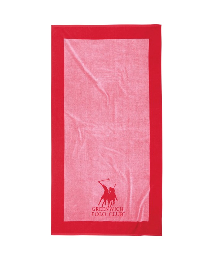 GREENWICH POLO CLUB ΠΕΤΣΕΤΑ ΘΑΛΑΣΣΗΣ 90Χ180 4000 PINK, RED