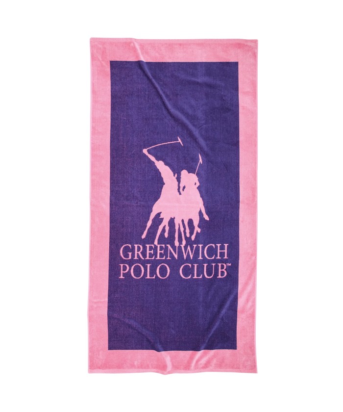 GREENWICH POLO CLUB ΠΕΤΣΕΤΑ ΘΑΛΑΣΣΗΣ 90Χ180 4001 PINK, PURPLE