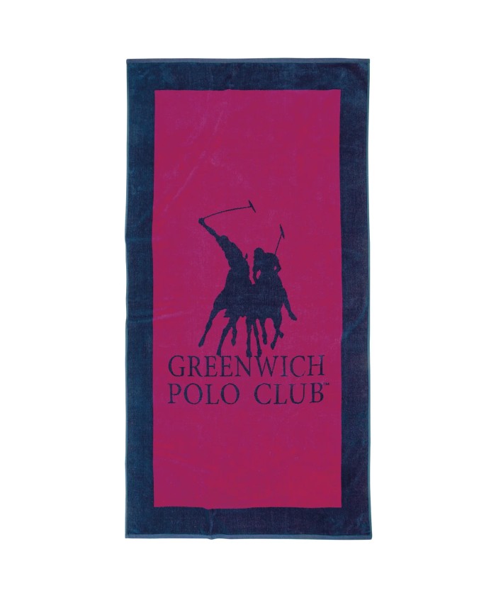 GREENWICH POLO CLUB ΠΕΤΣΕΤΑ ΘΑΛΑΣΣΗΣ 90Χ180 4002 BLUE, FUSCHIA
