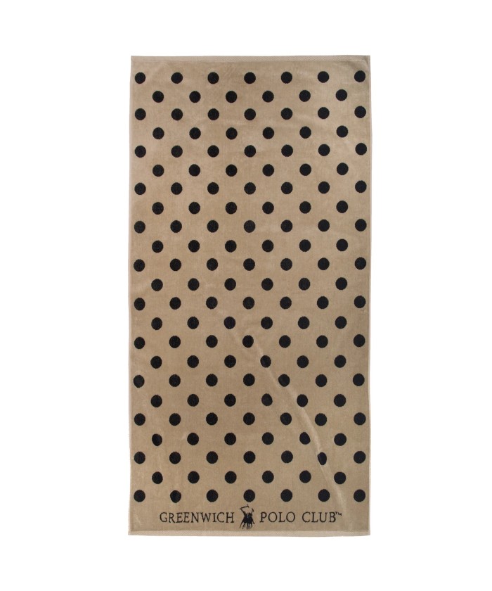 GREENWICH POLO CLUB ΠΕΤΣΕΤΑ ΘΑΛΑΣΣΗΣ 90Χ170 4071 BLACK, TAUPE