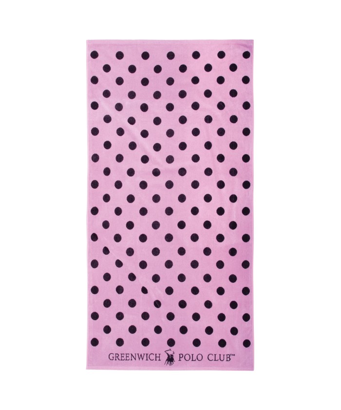 GREENWICH POLO CLUB ΠΕΤΣΕΤΑ ΘΑΛΑΣΣΗΣ 90Χ170 4072 BLACK, PINK