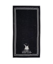 GREENWICH POLO CLUB ΠΕΤΣΕΤΑ ΘΑΛΑΣΣΗΣ 90Χ170 4049 BLACK, CREAM