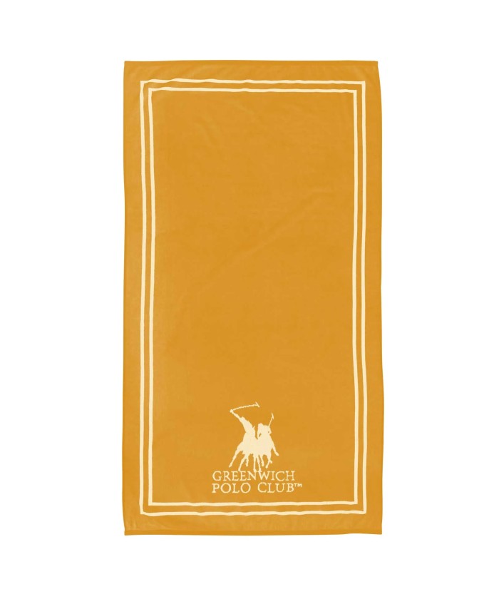GREENWICH POLO CLUB ΠΕΤΣΕΤΑ ΘΑΛΑΣΣΗΣ 90Χ170 4051 CREAM, OCHRE