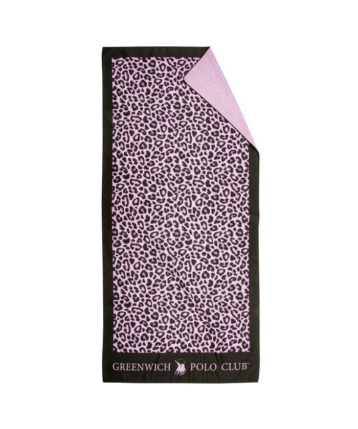 GREENWICH POLO CLUB ΠΕΤΣΕΤΑ ΘΑΛΑΣΣΗΣ 80Χ170 ESSENTIAL 4037 BLACK, PINK