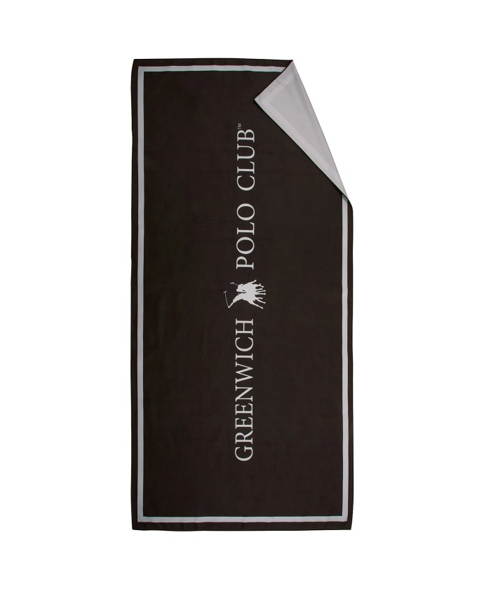GREENWICH POLO CLUB ΠΕΤΣΕΤΑ ΘΑΛΑΣΣΗΣ 80Χ170 4028 BLACK, TAUPE