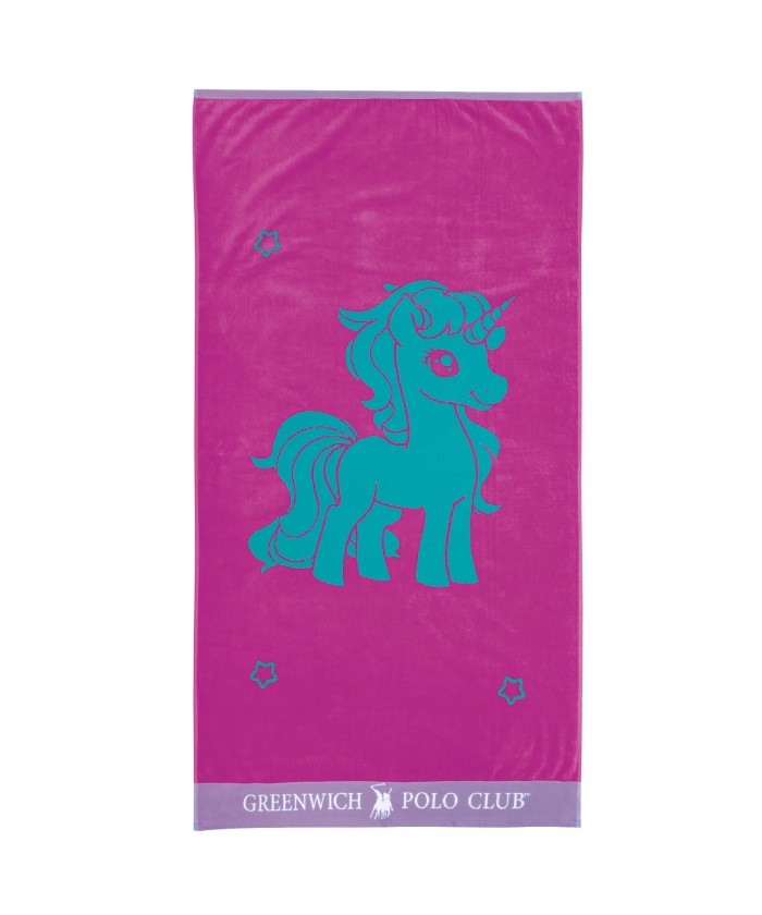 GREENWICH POLO CLUB JUNIOR ΠΕΤΣΕΤΑ ΘΑΛΑΣΣΗΣ 70Χ140 4074 MINT, PINK