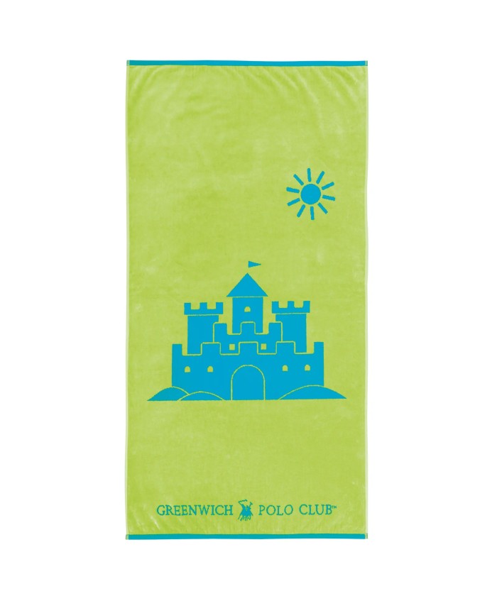 GREENWICH POLO CLUB JUNIOR ΠΕΤΣΕΤΑ ΘΑΛΑΣΣΗΣ 70Χ140 4075 BLUE, GREEN