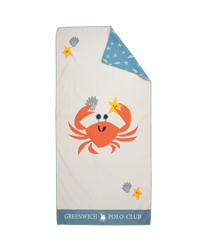 GREENWICH POLO CLUB JUNIOR ΠΕΤΣΕΤΑ ΘΑΛΑΣΣΗΣ 70Χ140 4080 BLUE, GREY