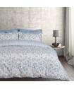 DAS HOME ΣΕΤ ΠΑΠΛΩΜΑΤΟΘΗΚΗ ΥΠΕΡΔΙΠΛΗ HAPPY FLANNEL 9637 BLUE, TAUPE
