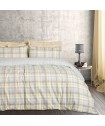 DAS HOME ΣΕΤ ΠΑΠΛΩΜΑΤΟΘΗΚΗ ΥΠΕΡΔΙΠΛΗ HAPPY FLANNEL 9639 GREY, TAUPE