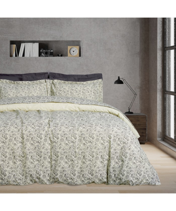 DAS HOME ΣΕΤ ΠΑΠΛΩΜΑΤΟΘΗΚΗ ΜΟΝΗ DAILY 3004 BLACK, WHITE