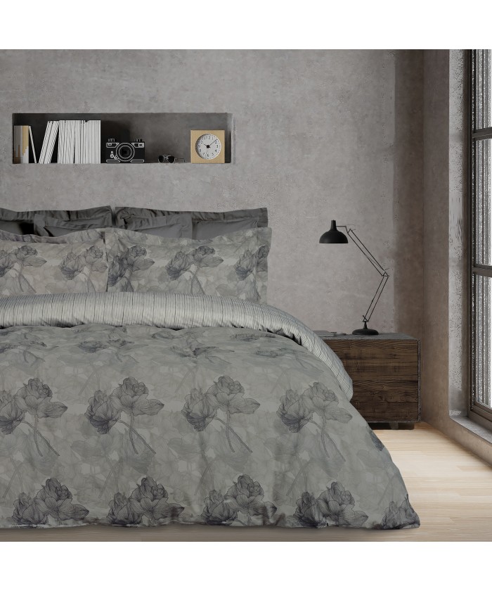 DAS HOME ΣΕΤ ΠΑΠΛΩΜΑΤΟΘΗΚΗ ΜΟΝΗ CASUAL 5421 GREY