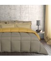 DAS HOME ΠΑΠΛΩΜΑ ΥΠΕΡΔΙΠΛΟ HAPPY 9643 DARK GREY, OCHRE