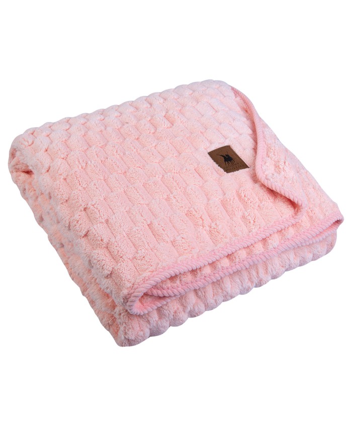 GREENWICH POLO CLUB ΚΟΥΒΕΡΤΑ FLEECE 80X110 ΒΑΒΥ 8848 PINK