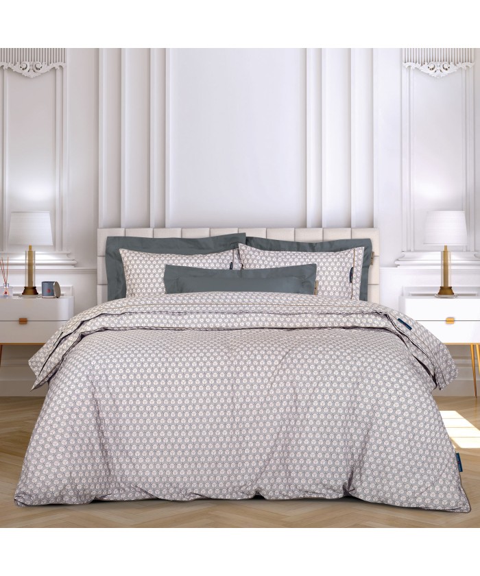 GREENWICH POLO CLUB ΣΕΤ ΣΕΝΤΟΝΙΑ ΥΠΕΡΔΙΠΛΑ ESSENTAL 2215 BLACK, TAUPE