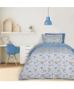 DAS KIDS ΣΕΤ ΠΑΠΛΩΜΑΤΟΘΗΚΗ ΜΟΝΗ 4912 BLUE, GREY, ORANGE