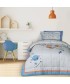 DAS KIDS ΠΑΠΛΩΜΑ ΜΟΝΟ 4912 BLUE, GREY, ORANGE