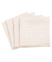 GREENWICH POLO CLUB ΣΕΤ ΠΕΤΣΕΤΕΣ ΦΑΓΗΤΟΥ 40Χ40 3009 IVORY