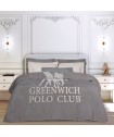 GREENWICH POLO CLUB ΚΟΥΒΕΡΤΑ FLEECE 160X220 ESENTIAL 3489 GREY