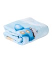 DAS BABY ΚΟΥΒΕΡΤΑ VELOUR 110X140 RELAX 4918 BLUE