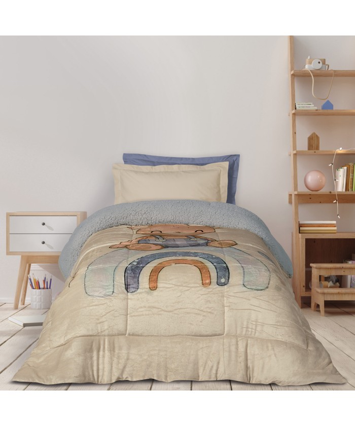 DAS KIDS ΚΟΥΒΕΡΤΟΠΑΠΛΩΜΑ 160Χ220 4925 BEIGE, GREY