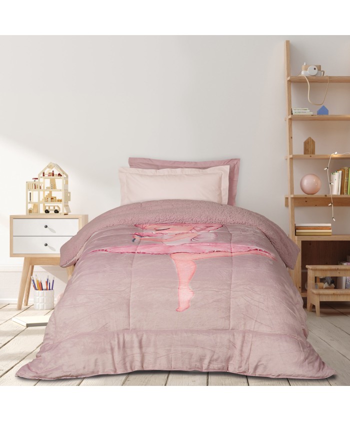 DAS KIDS ΚΟΥΒΕΡΤΟΠΑΠΛΩΜΑ 160Χ220 4920 NUDE, PINK