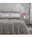 DAS HOME ΚΟΥΒΕΡΤΑ FLEECE 220Χ240 1359 GREY
