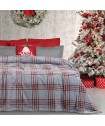 DAS HOME ΚΟΥΒΕΡΤΑ FLEECE 160Χ220 1362 GREY, RED