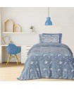 DAS KIDS ΚΟΥΒΕΡΤΑ FLEECE 160Χ220 4899 BLUE, WHITE